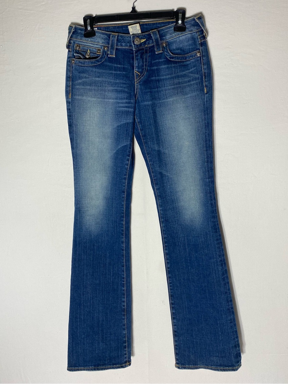Vintage Y2K True Religion Becky Low Rise Bootcut Jeans 28 Festival Retro
